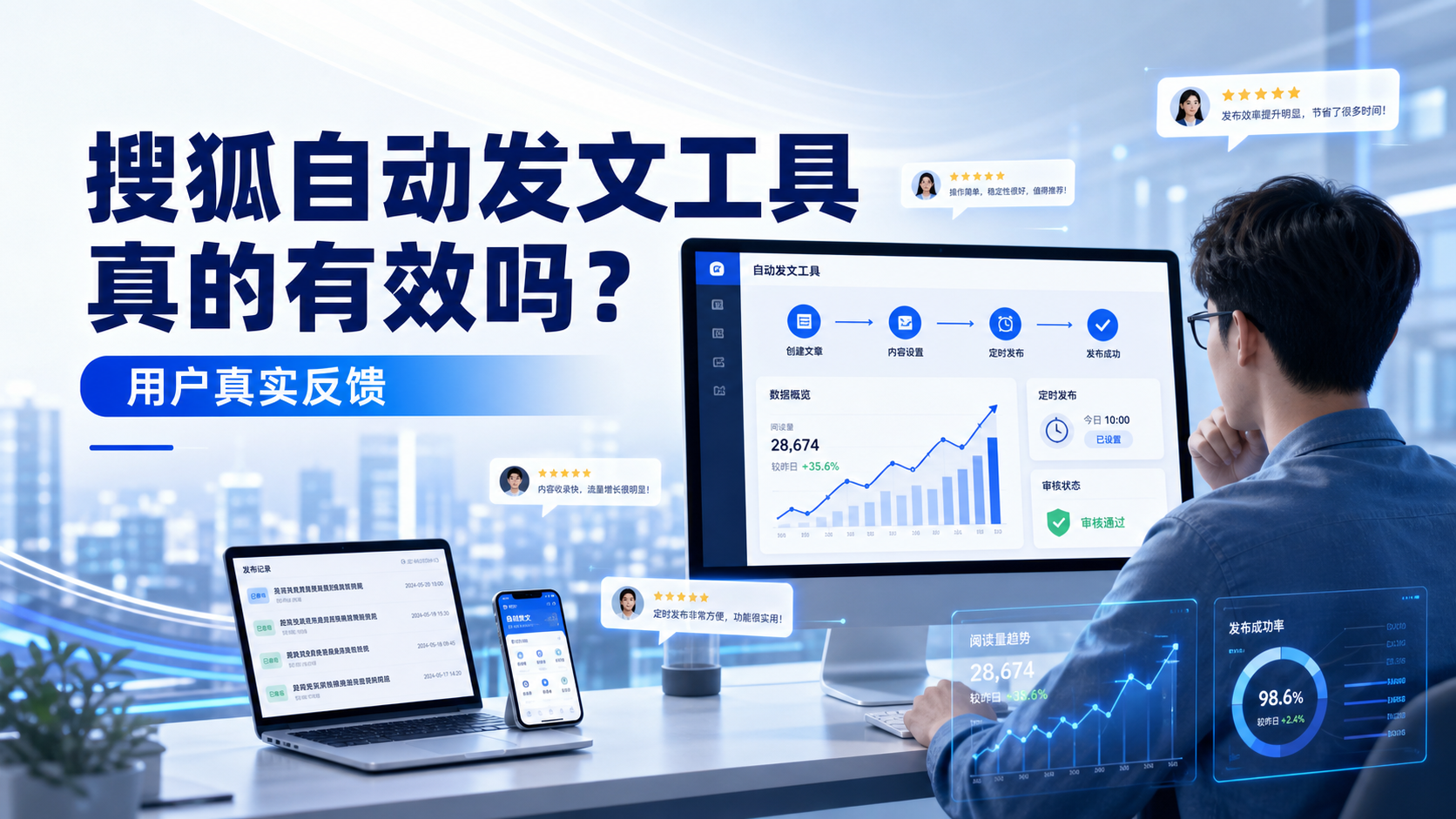 搜狐自动发文工具真的有效吗？张家界用户的真实反馈